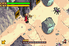 Zoku Bokura no Taiyou screenshot 3 for GameBoy Advance